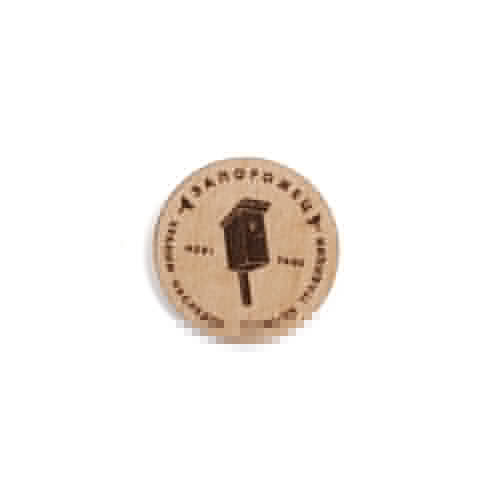 Значок ЗАПОРОЖЕЦ х WAF-WAF Скворечник фото 3