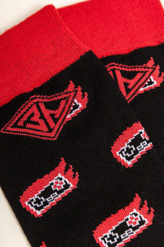 Носки ЗАПОРОЖЕЦ Джойстики Черный фото 9