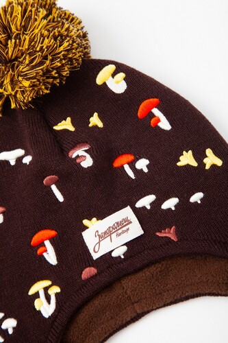 Шапка ЗАПОРОЖЕЦ Gribochki s kosichkami (детская) Brown фото 12