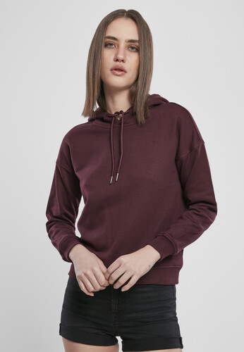 Толстовка URBAN CLASSICS Ladies Hoody Redwine фото 6