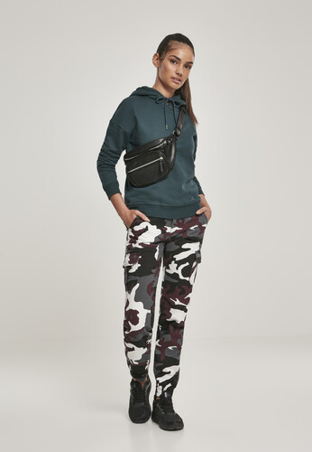 Толстовка URBAN CLASSICS Ladies Hoody Bottle Green фото 9