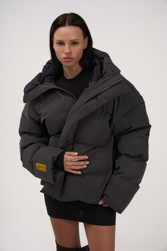 Пуховик ZNY HOODED Grey фото 19