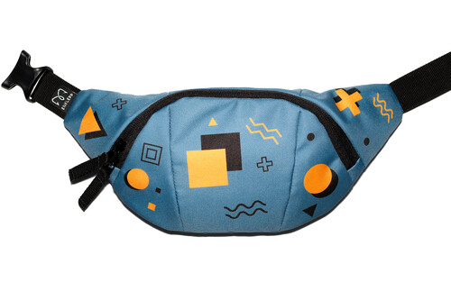 Сумка поясная ENKLEPP Tarta Waist Bag Geometry Navy фото 2