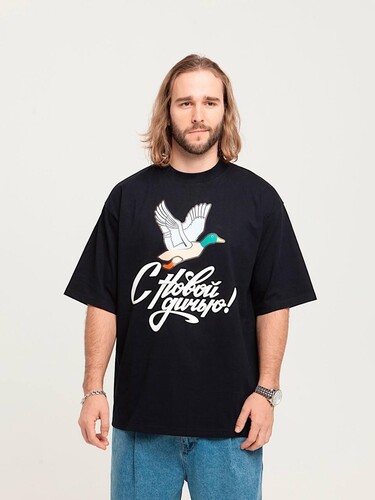 Футболка ЗАПОРОЖЕЦ ND Deep Black фото 2