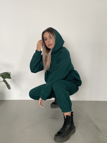 Джоггеры NICE TWICE Темно-Зеленый фото 11