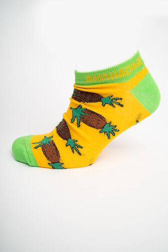Носки ЗАПОРОЖЕЦ Ананас короткие Желтый фото 8