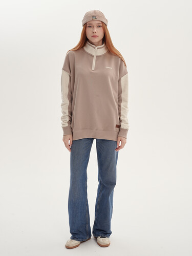 Свитшот ЗАПОРОЖЕЦ Sport ZIP Beige фото 18