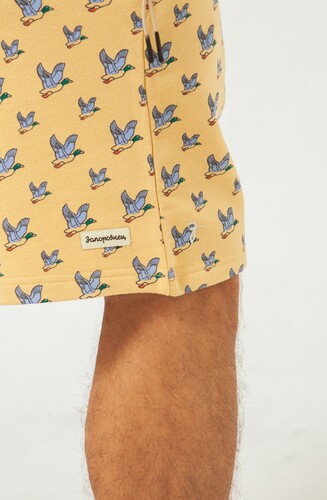 Шорты ЗАПОРОЖЕЦ Ditch Classic Ping-Pong Shorts Beige фото 9