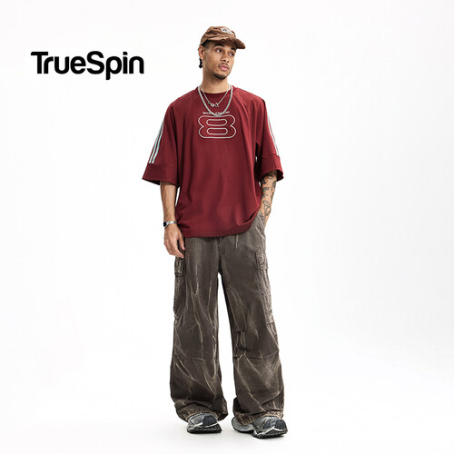 Брюки TRUESPIN Parus Tie-Dye Коричневый фото 6