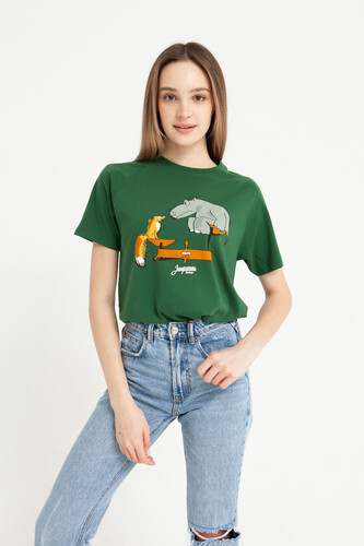 Футболка ЗАПОРОЖЕЦ Vesy Green фото 9