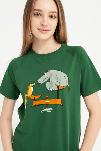 Футболка ЗАПОРОЖЕЦ Vesy Green фото 11