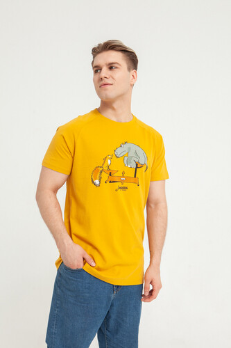 Футболка ЗАПОРОЖЕЦ Vesy Yellow фото 12