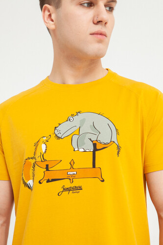 Футболка ЗАПОРОЖЕЦ Vesy Yellow фото 13