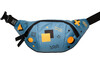 Сумка поясная ENKLEPP Tarta Waist Bag Geometry Navy фото