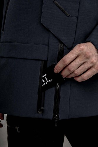 Куртка YT 6027 Quar Perfect Blue фото 6