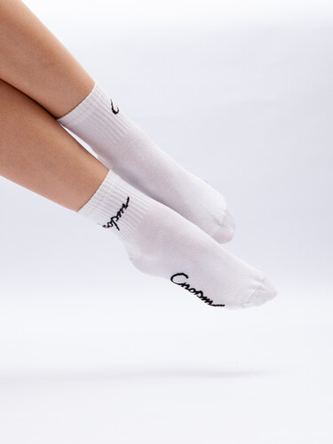 Носки ЗАПОРОЖЕЦ Спорт короткие Белый фото 20