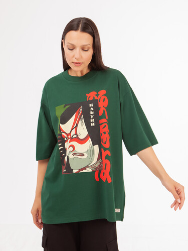 Футболка ЗАПОРОЖЕЦ Samuray Green фото 10