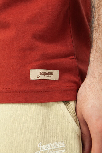 Футболка ЗАПОРОЖЕЦ Ne Smeshno Burgundy фото 16