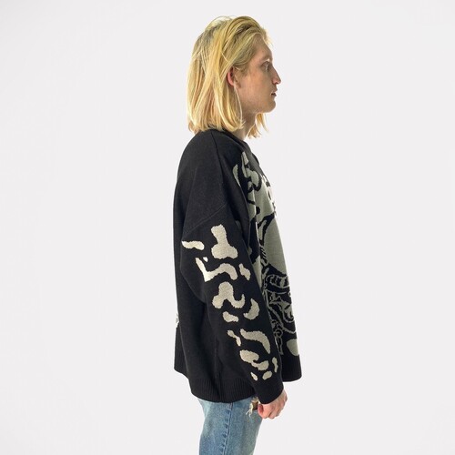 Джемпер КРЕПОСТЬ Maneki Черный фото 8