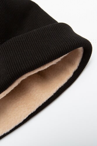 Шапка SEA-PEA СLOTHING Two (с флисом) Черный фото 11
