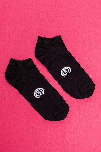 Носки СОК'С Лого короткие Черный фото 5