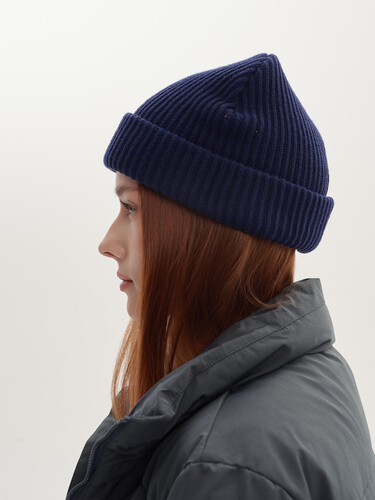 Шапка ЗАПОРОЖЕЦ Short Beanie Navy фото 16