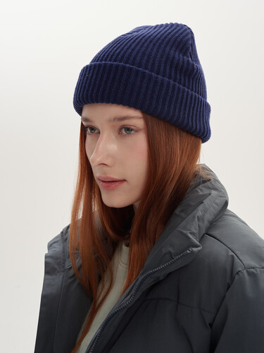 Шапка ЗАПОРОЖЕЦ Short Beanie Navy фото 19