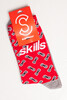 Носки SKILLS Цепи Красный фото 2