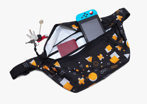 Сумка через плечо ENKLEPP Sid Crossbody Bag Geometry Black фото 11