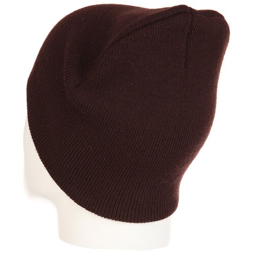 Шапка YUPOONG Heavy Knit Visor Brown фото 4