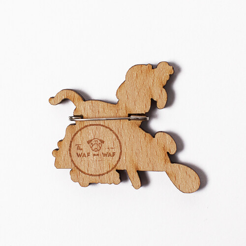 Значок ЗАПОРОЖЕЦ х WAF-WAF Собака фото 4