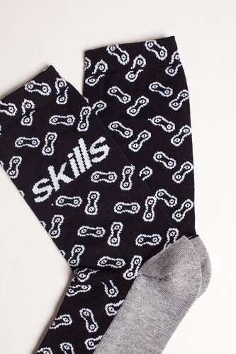 Носки SKILLS Цепи Черный фото 7