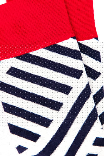 Носки BURNING HEELS Диагональ Белый фото 6