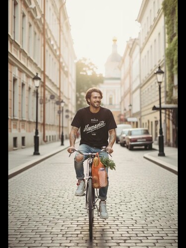 Футболка ЗАПОРОЖЕЦ Михалыч Черный фото 7