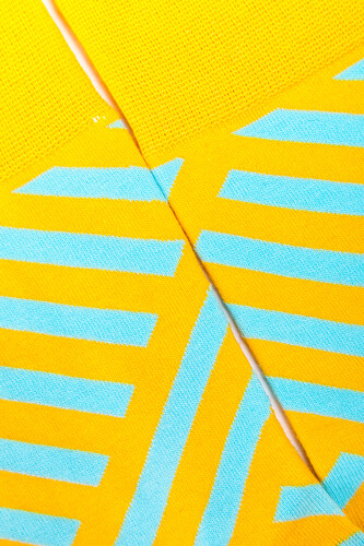 Носки BURNING HEELS Диагональ Желтый фото 6