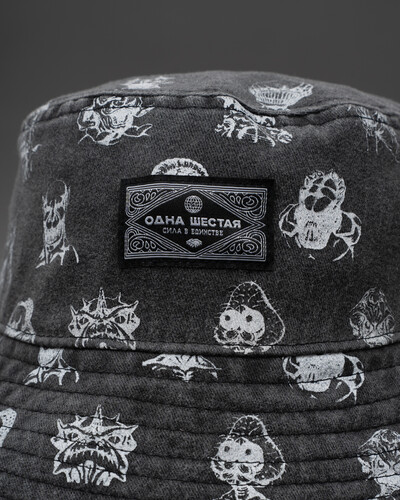 Панама 1/6 Aliens & Their Varieties Black фото 16