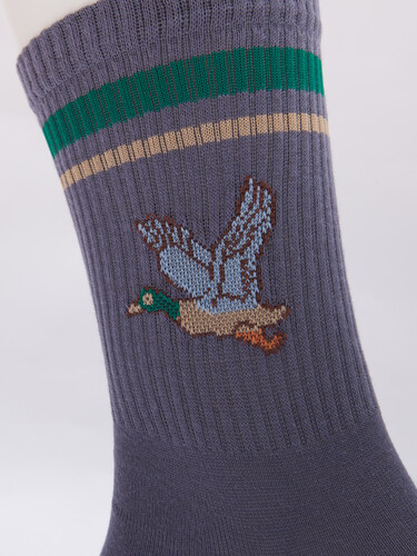 Носки ЗАПОРОЖЕЦ Спорт Дичь Серый фото 11