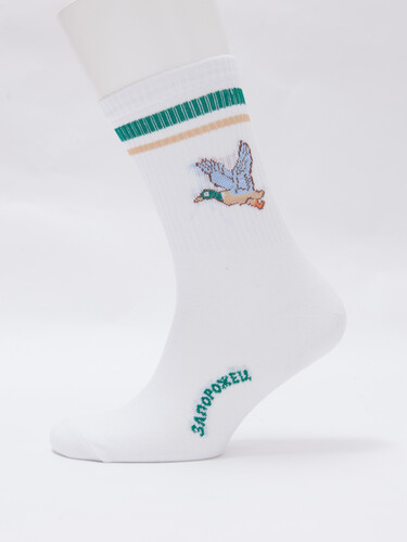 Носки ЗАПОРОЖЕЦ Спорт Дичь Белый фото 7