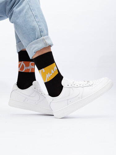 Носки ЗАПОРОЖЕЦ Сила Добро Черный фото 14