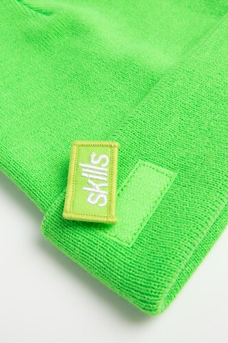 Шапка SKILLS Patch Green фото 9