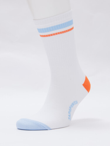 Носки ЗАПОРОЖЕЦ Спорт Спорт Белый/Оранжевый фото 8