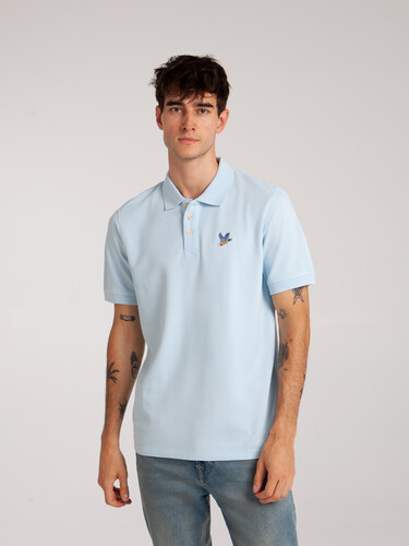 Поло ЗАПОРОЖЕЦ Ditch Polo Light Blue фото 9