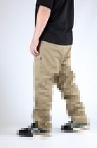 Брюки BLK CROWN Compton fur Beige фото 9