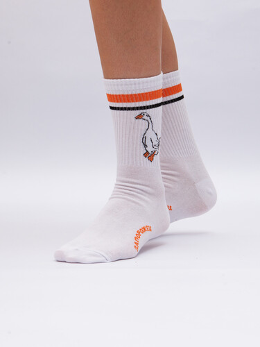 Носки ЗАПОРОЖЕЦ Спорт Гусь Белый фото 17