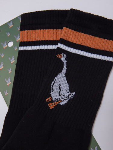 Носки ЗАПОРОЖЕЦ Спорт Гусь Черный фото 18