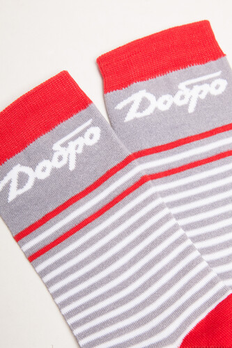 Носки ЗАПОРОЖЕЦ Добро Красный/Серый фото 6