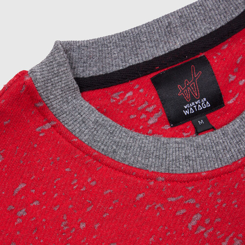 Свитшот WATAGA Brainstorm Красный фото 9