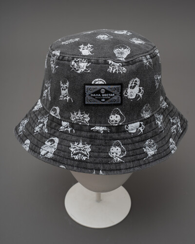 Панама 1/6 Aliens & Their Varieties Black фото 15