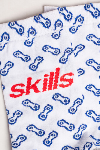 Носки SKILLS Цепи Белый фото 7