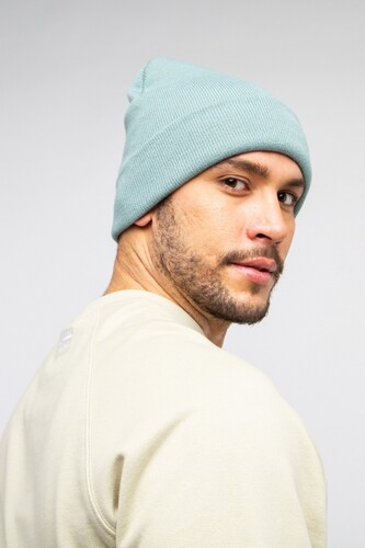 Шапка TRUESPIN Basic Beanie Dust Turquoise фото 7